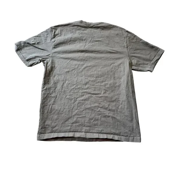 CARHARTT Men's short sleeve T-Shirt, Brown/Tan, size L, Cotton, Workwear - Picture 2 of 8